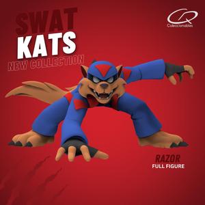 Swat Kats figures - Razor
