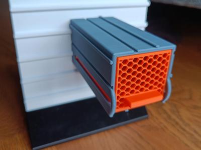Box 50x50x100 Hex - Modular Storage Drawer