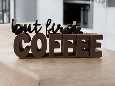 But First Coffee - Lettering