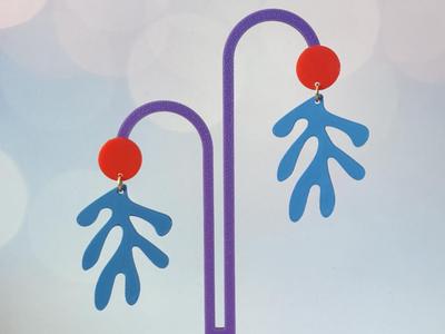 Algae Earring