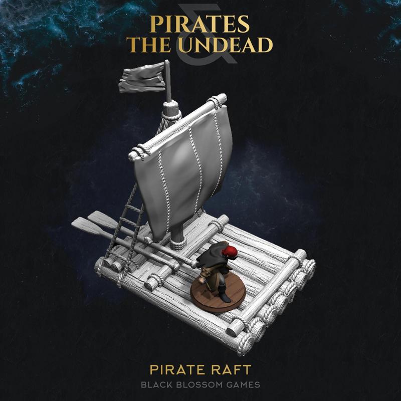 Pirate Raft A :: UMC 02 Pirates vs the Undead :: Black Blossom Games