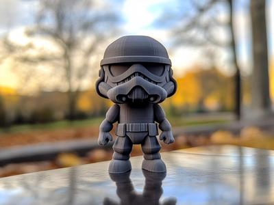 Mini Star Wars Stormtrooper Figurine