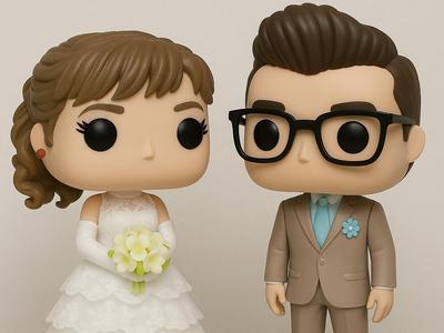 Pop Wedding Couple