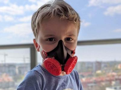 Mask L N95 with modular filters (Kids version)