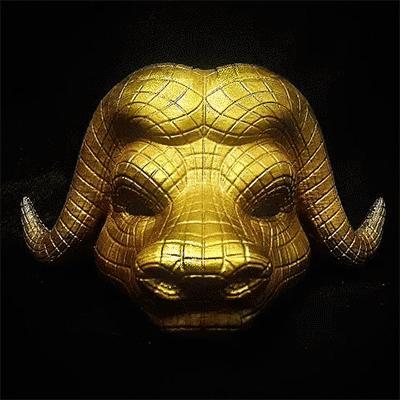Squid Game Mask - Vip Buffalo Mask Cosplay 3D print model