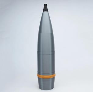 Model of the OF-25 152mm high-explosive artillery shell