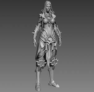 Fantasy Female Character 2 3d print