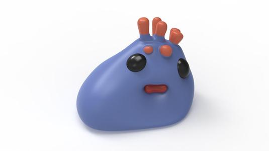 FORTNITE CORAL BUDDIES LARGE BLUE CORAL