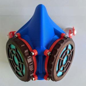 Mask L N95 with modular filters (adult version)