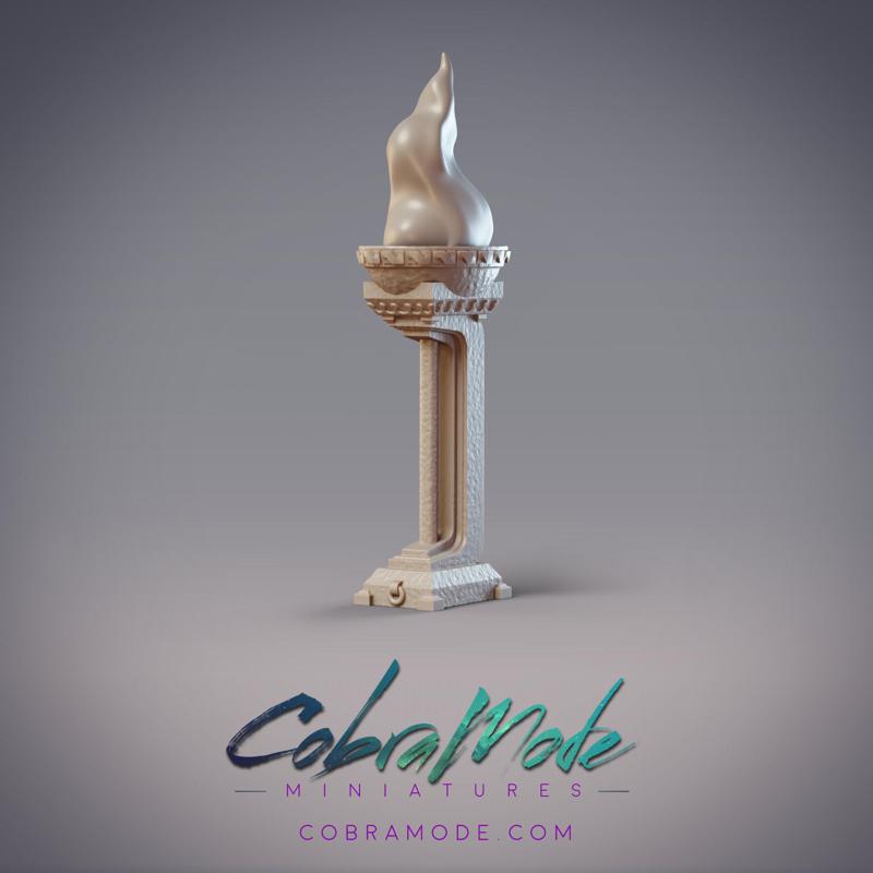 Asian Decorative Lamp Scatter Terrain (Supportless)