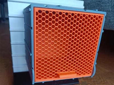 Box 100x100x100 Hex - Modular Storage Drawer