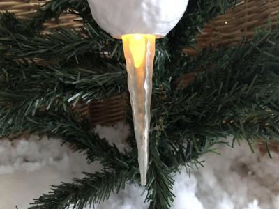 Tealight Icicle Ornament