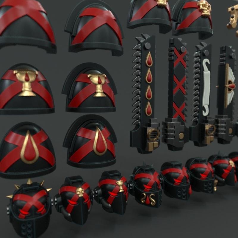 Sanguine Angel Death Squad Upgrades