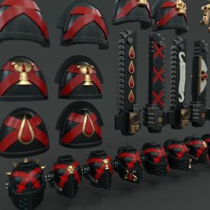 Sanguine Angel Death Squad Upgrades