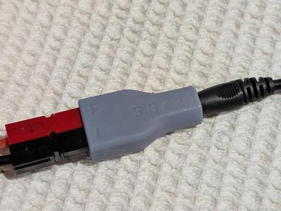 DC jack to Powerpole adapter