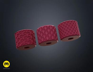 Texture Rollers Japanese Patterns middle Vol.3 (7–9)