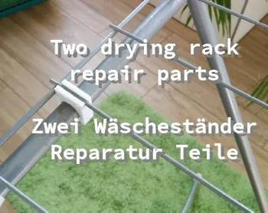 two dryingrack repair parts / zwei Wäscheständerreparaturteile