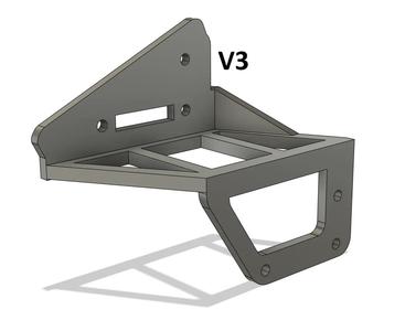 Ender 3 V3 KE Display displacement adapter