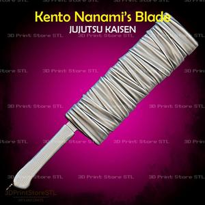 Kento Nanami Blade Cosplay Jujutsu Kaisen – STL File