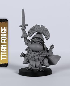 Frog Centurion – With Free Dragon  – 5e DnD Inspired for RPG and Wargamers