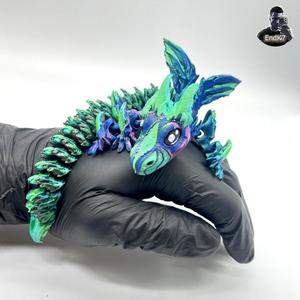 Majestic Baby Dragon – Articulated – Print in Place – No Supports
