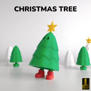 CHRISTMAS TREE WITH LEGS