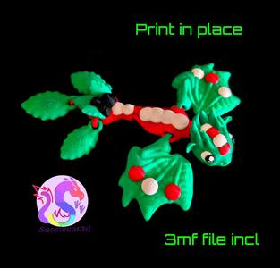 Baby Candy Christmas Dragon *Personal Use*