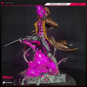 Wicked Marvel Gambit Sculpture 3D print model