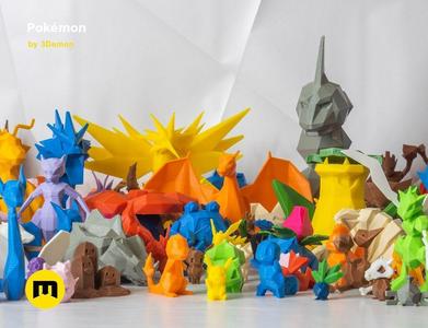 Low Poly Pokemon Collection Generation 1