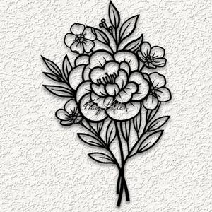 flower bouquet wall art