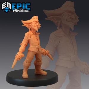 Goblin Pirate Pistols / Green Skin Army Soldier / Corsair Master / Male Captain