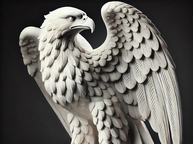Eagle statue