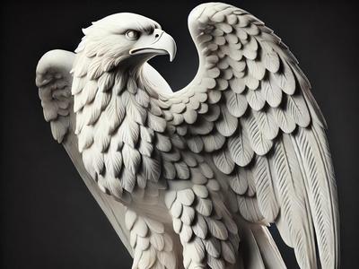 Eagle statue