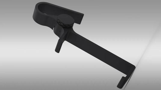 Travel Phone Stand / Hook for iPhone 15 Pro Max with MagSafe wallet