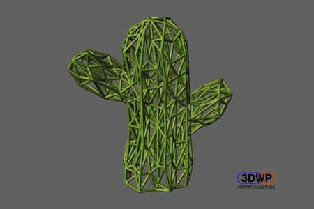 Cactus Pattern (Voronoi Style)