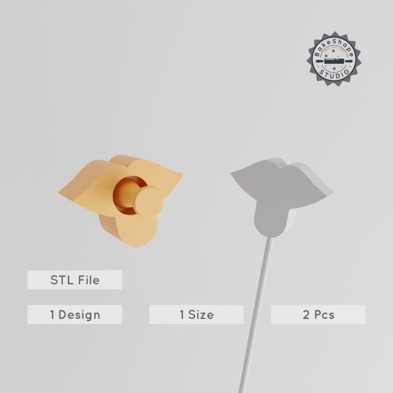 Tongue Cake Pop Mold, Expressive Mouth Design, Artistic Tongue & Decorative Tattooed Style, 2-Piece Set PRODUCT_2805