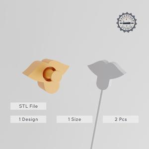 Tongue Cake Pop Mold, Expressive Mouth Design, Artistic Tongue & Decorative Tattooed Style, 2-Piece Set PRODUCT_2805