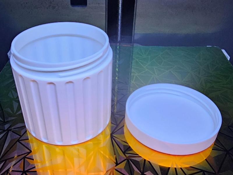 Lid And Jar 