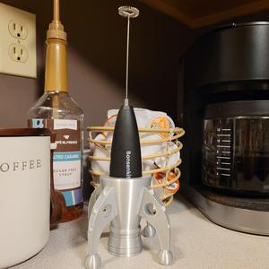 Retro Rocket Milk Frother / Blender Holder