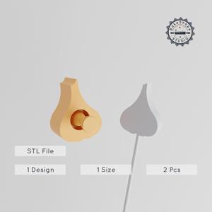 Garlic Cake Pop Mold Set, Herb & Seasoning Design, Food & Vegetable 3D Printing STL PRODUCT_1192