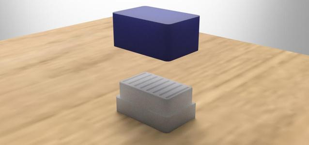 Micro SD card storage box