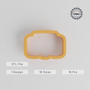 Diving Mask Cookie Cutter Collection, 18 Sizes, Snorkel Gear & Ocean Theme, Perfect for Fondant, Clay PRODUCT_2718