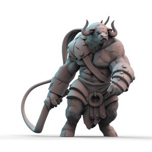 Bull Ogre Gladiator (pre-supported)