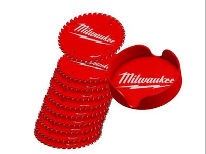 milwaukee  coasters and tray