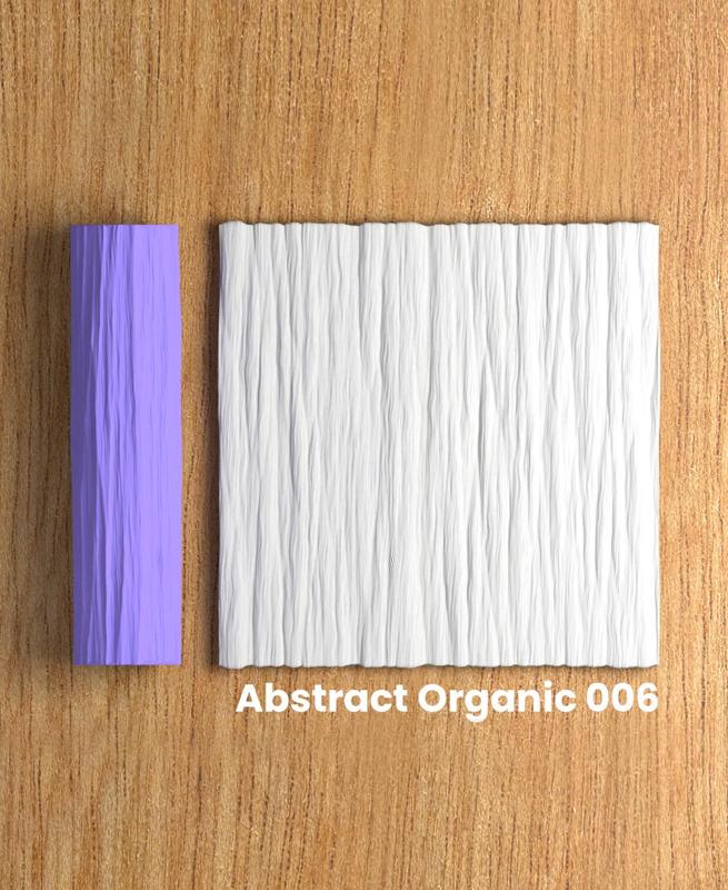Collection Tumbleweed | Abstract Organic 006 | Polymer Clay Seamless Texture Roller