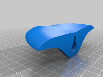 Mushroom shelves - keyhole mount