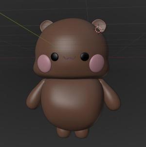 My bear, Barry. 