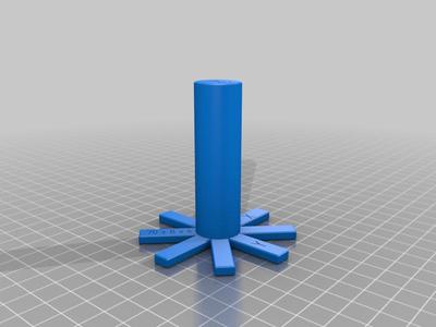 Parts for Stepper Calibration / Kalibrieren X Y Z