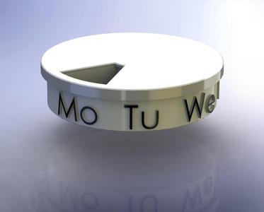 Cylindrical Pill Box