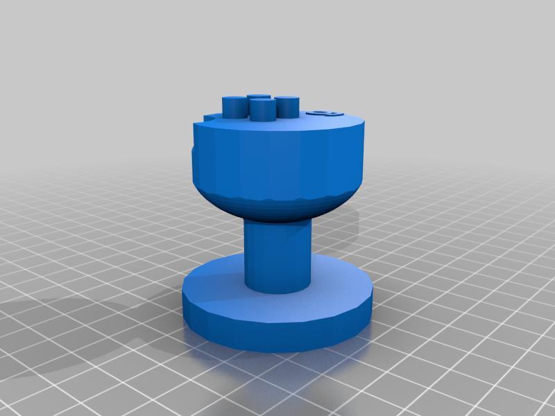 Braille Alphabet Playdoh Stamps